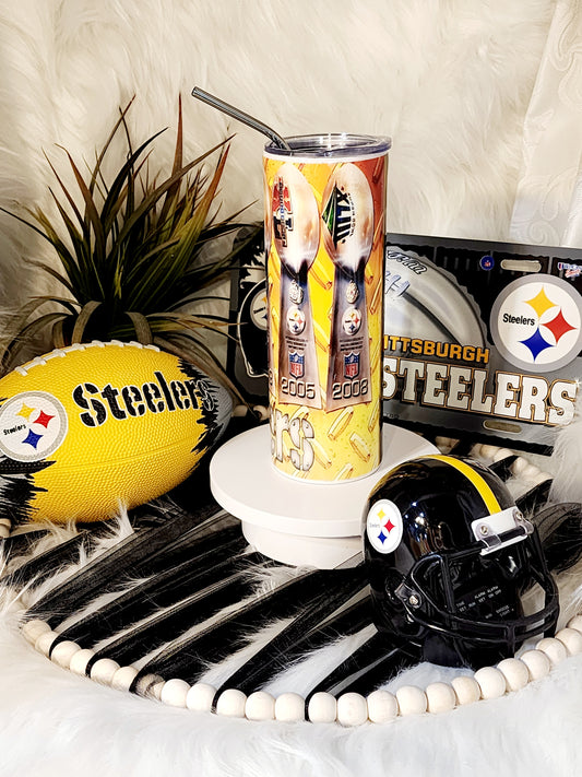 Steelers Superbowl Tumbler