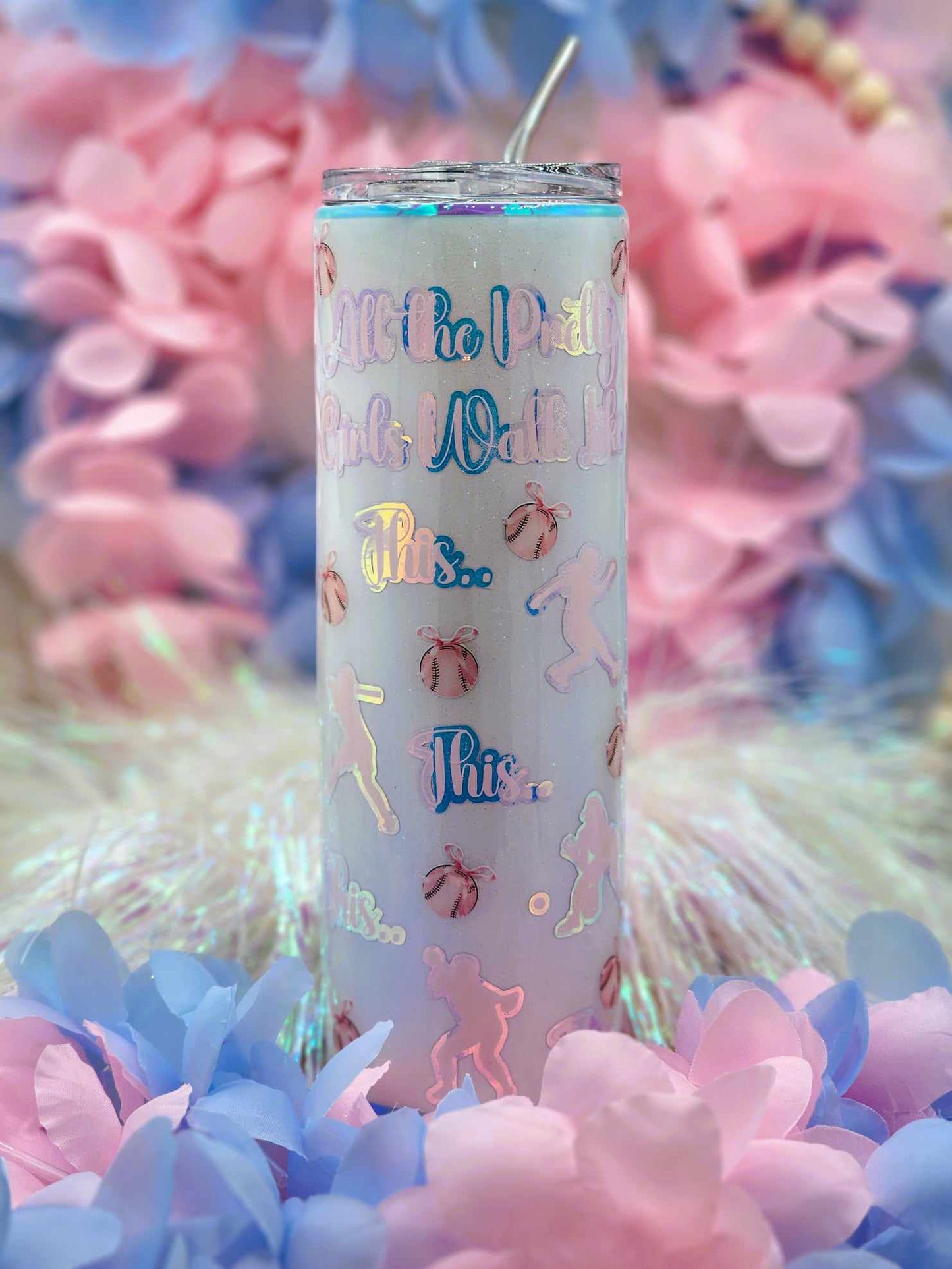 Softball All the Pretty Girls Tumbler