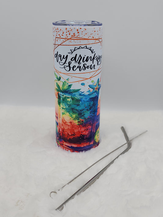 Day Drinking Season Tumbler