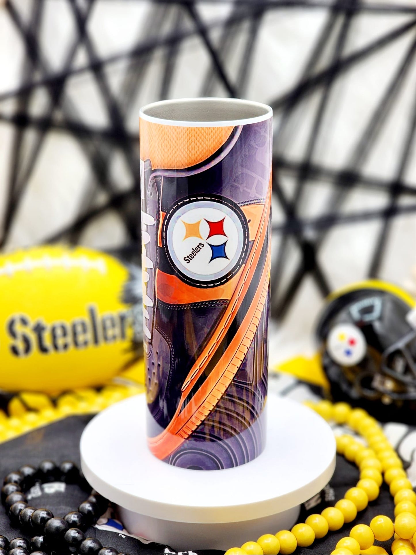 Pittsburg Steeler's Shoe Tumbler
