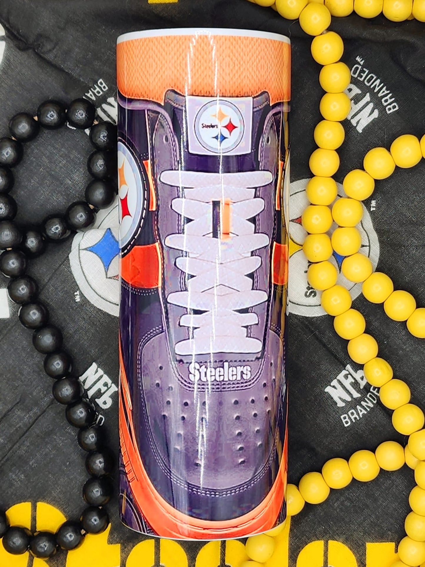 Pittsburg Steeler's Shoe Tumbler