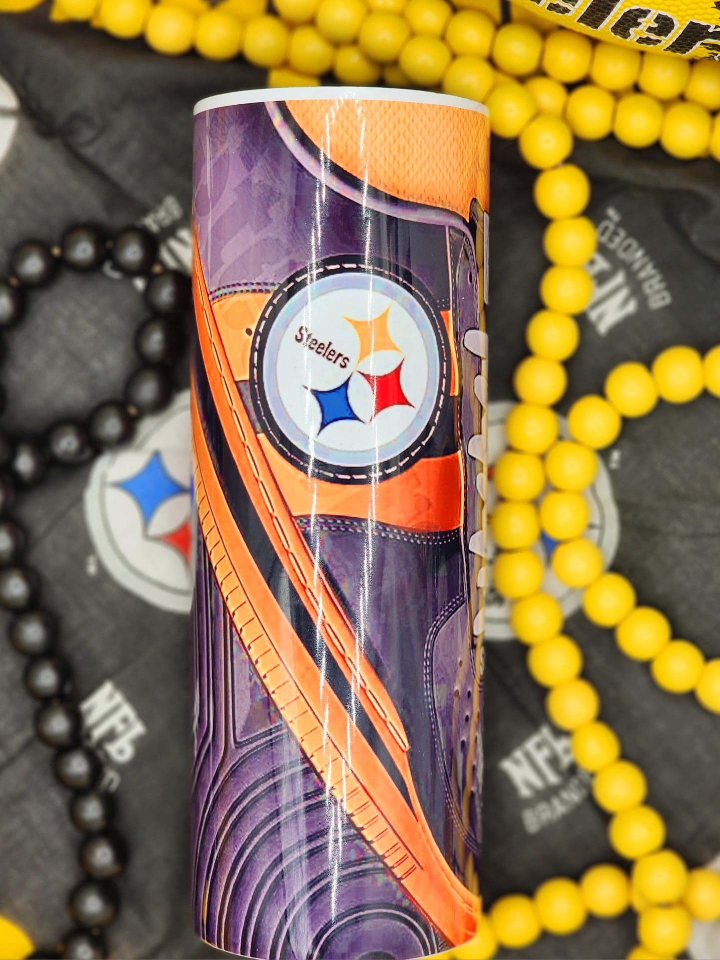 Pittsburg Steeler's Shoe Tumbler